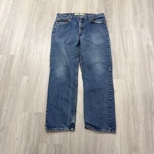 Vintage Levis 505 Jeans Mens 36x30 Blue Denim Regular Fit y2k 2000s Western Fade